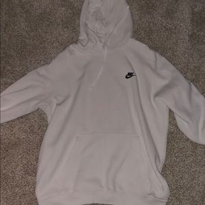 Nike White Sweatshirt
